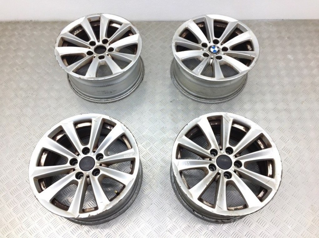 Диски литые R17 для BMW 5 (8.0Jx17 5x120 ET30 DIA72.6) б/у — 4 шт.