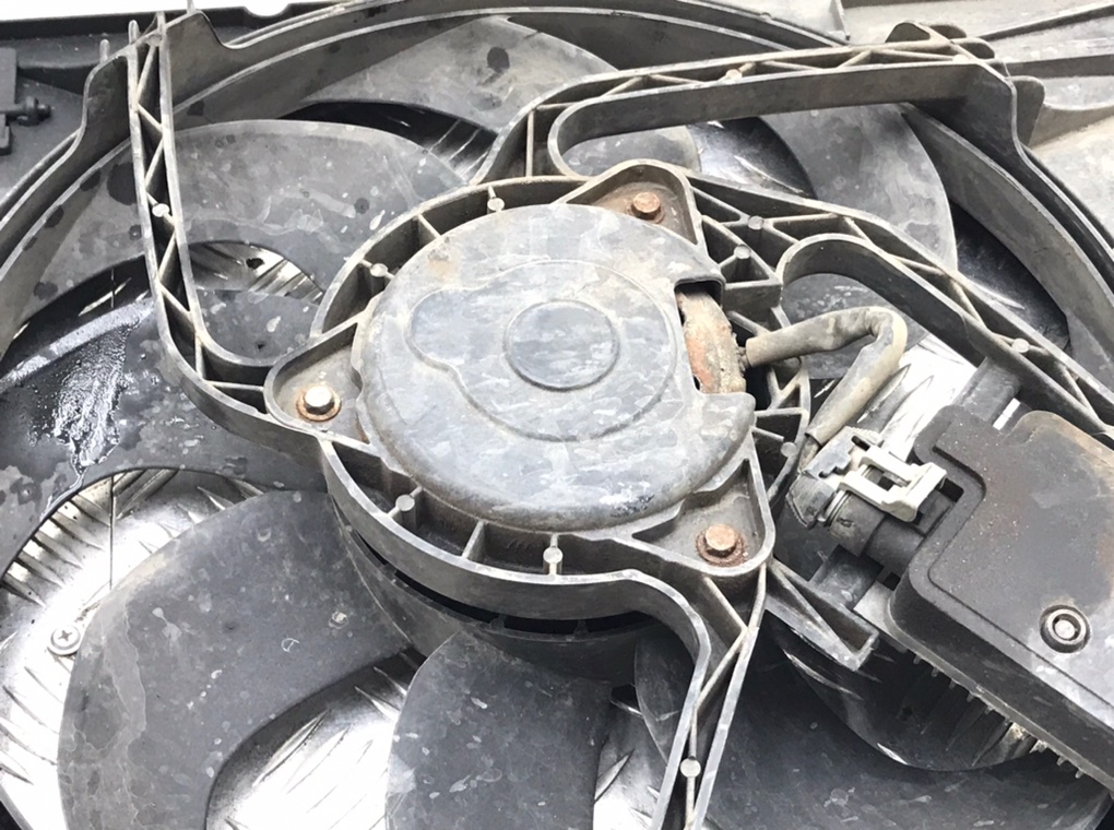 Вентилятор радиатора для Ford Mondeo, 2007 г. 2.0 TDCi дизель б/у — фото 2