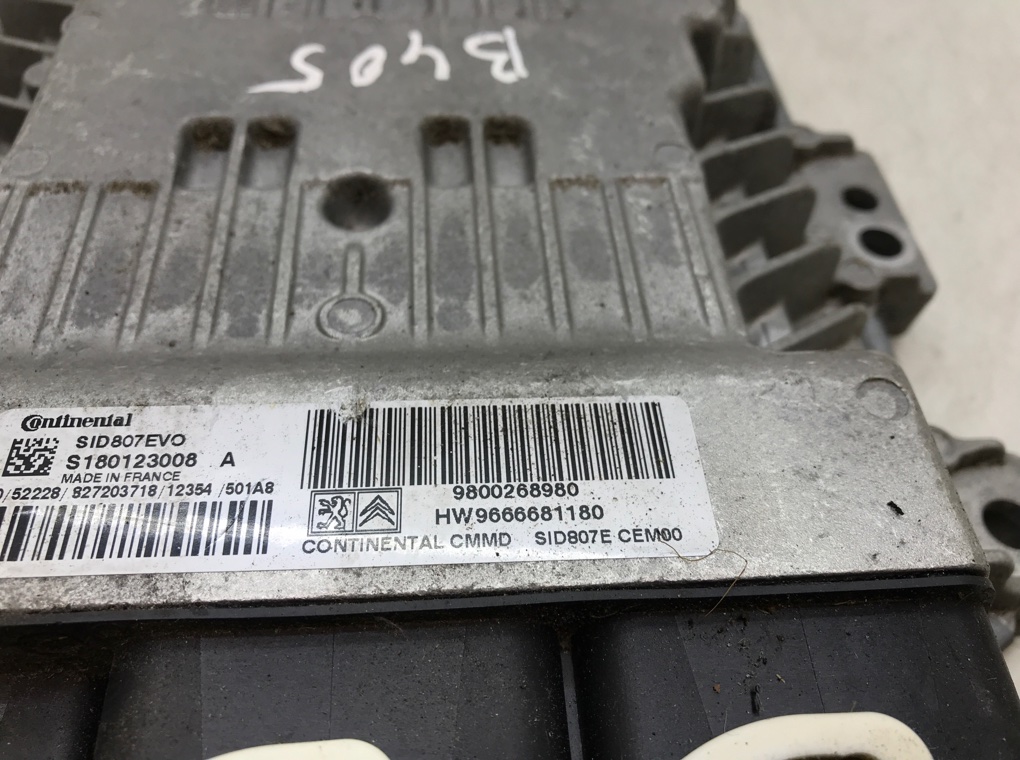 Блок управления двигателем для Citroen C4 Picasso, 2013 г. 1.6 HDi дизель б/у — фото 5