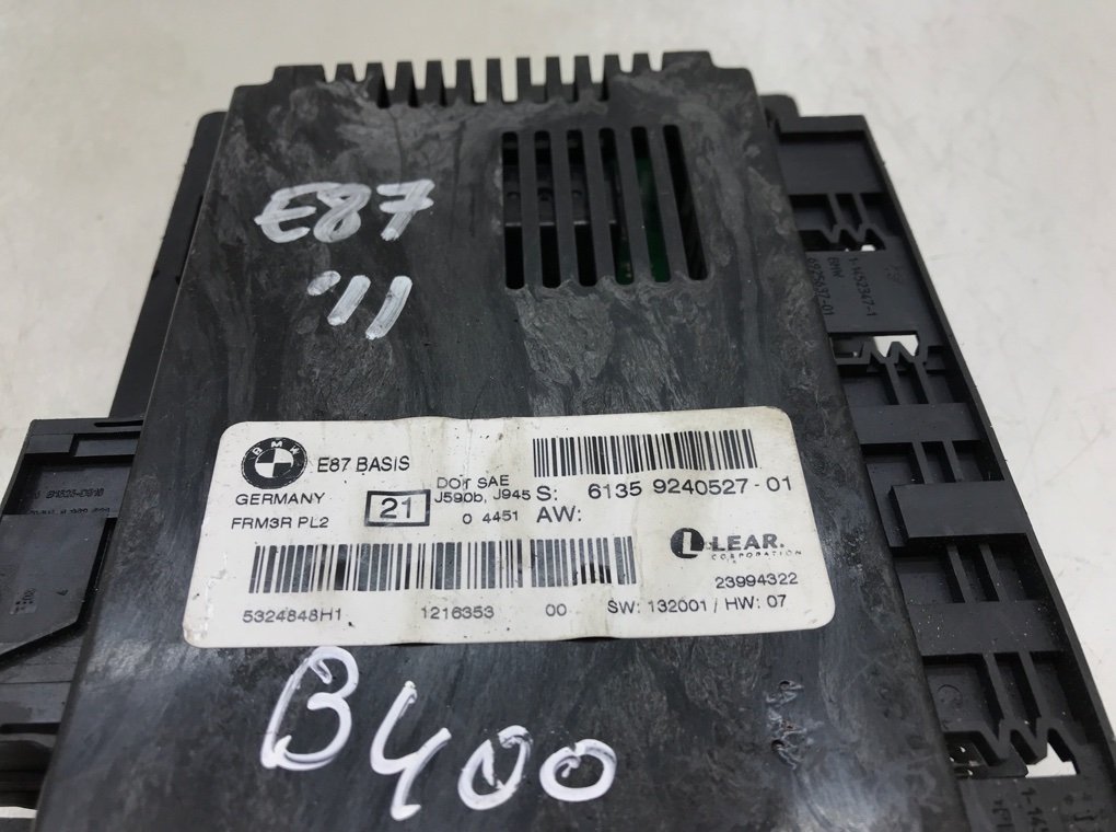 Блок управления светом для BMW 1 E87/E81/E82/E88, 2010 г. 2.0 TD дизель б/у — фото 5