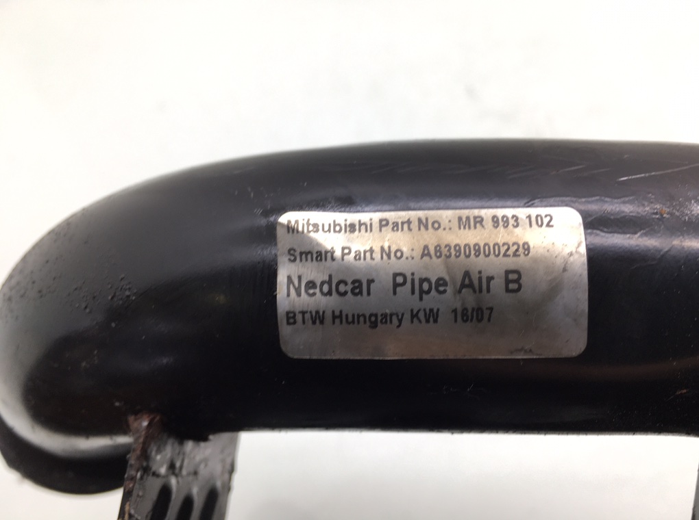 Патрубок впускного коллектора для Mitsubishi Colt, 2007 г. 1.5 CDi дизель б/у — фото 6