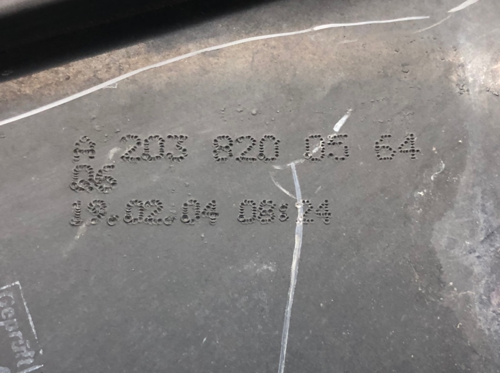 Фонарь задний левый для Mercedes C W203, 2004 г. 1.8 i бензин б/у — фото 6