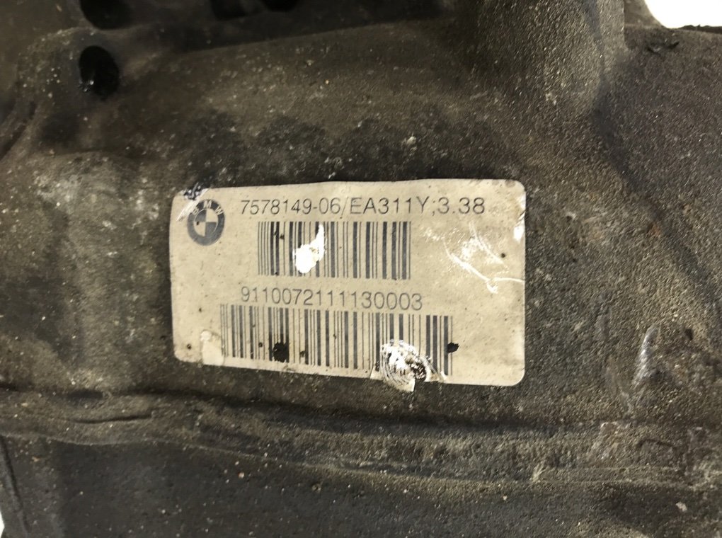 Редуктор заднего моста для BMW 5 F10/F11/GT F07, 2010 г. 2.0 TD дизель б/у — фото 5