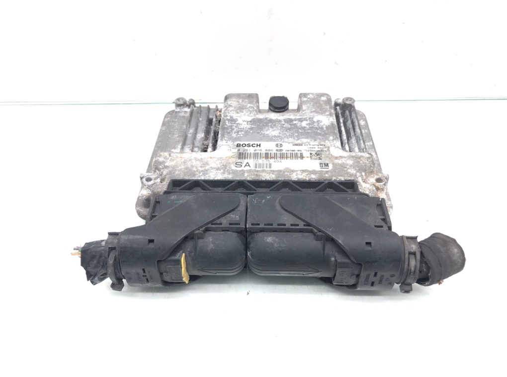 Блок управления двигателем для Saab 9-3, 2010 г. 1.9 CDTi дизель б/у