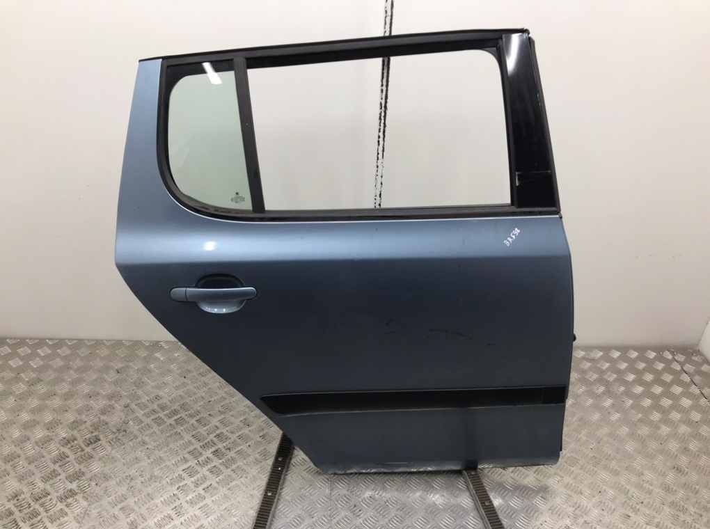 Дверь задняя правая для Skoda Fabia, 2009 г. 1.4 TDi дизель б/у