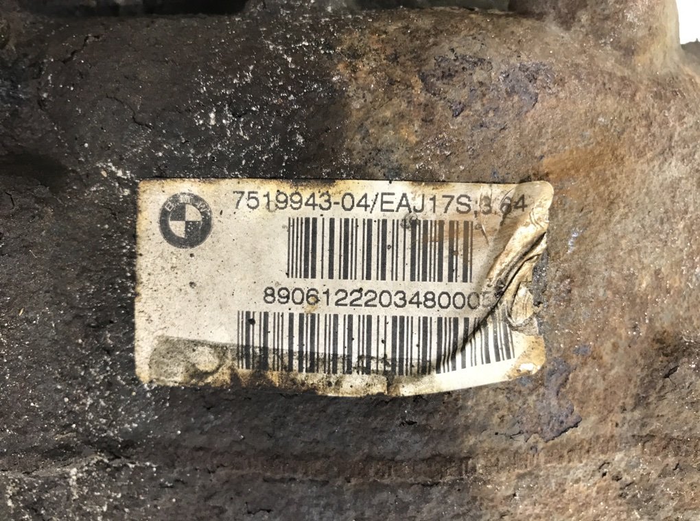 Редуктор заднего моста для BMW 3 E90/E91/E92/E93, 2007 г. 3.0 i бензин б/у — фото 5