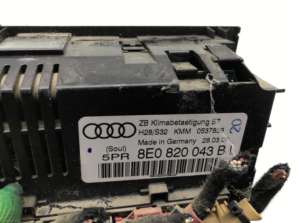 Блок управления печки/климат-контроля для Audi A4, 2006 г. 2.0 TDi дизель б/у — фото 5