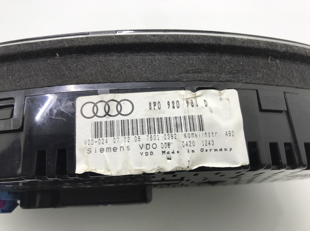 Щиток приборов (приборная панель) для Audi A3, 2006 г. 2.0 TFSI бензин б/у — фото 5
