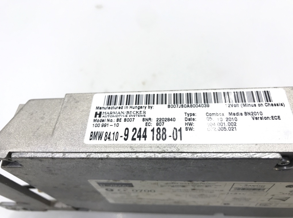 Блок Bluetooth для BMW 5 F10/F11/GT F07, 2010 г. 2.0 TD дизель б/у — фото 5