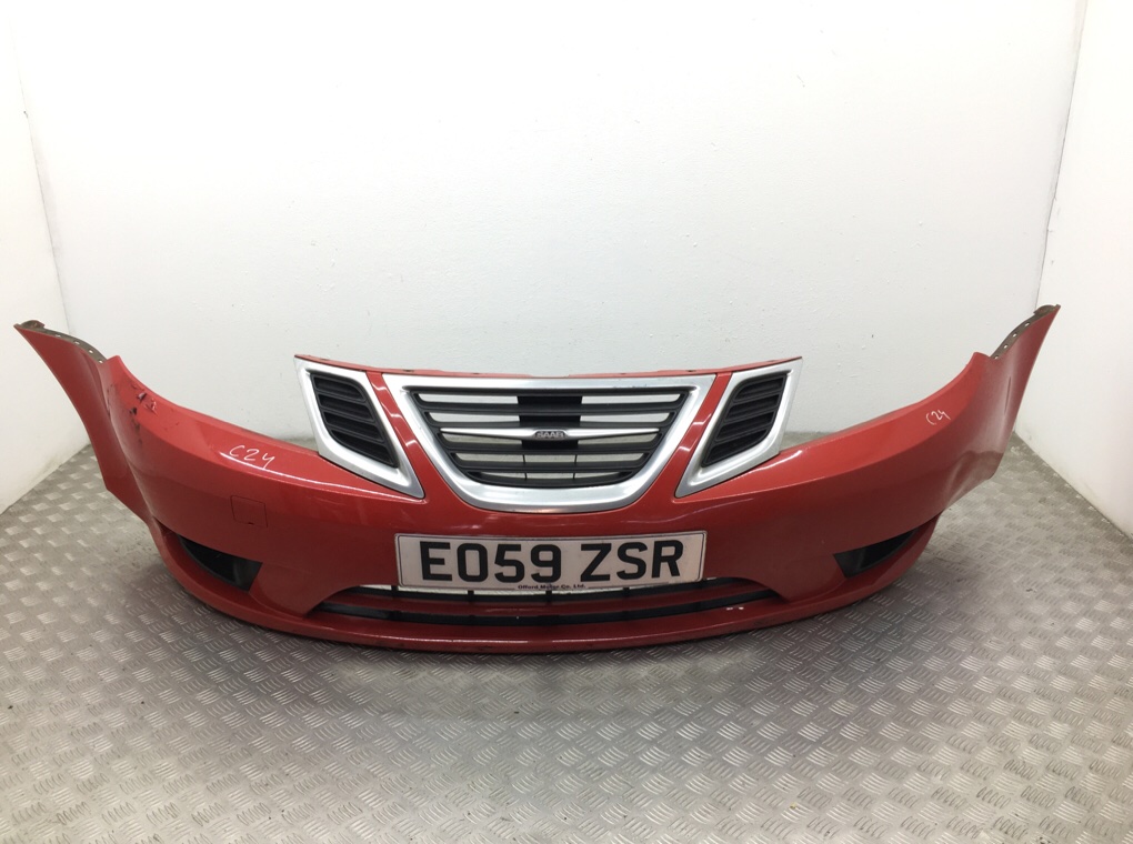 Бампер передний для Saab 9-3, 2009 г. 1.9 CDTi дизель б/у