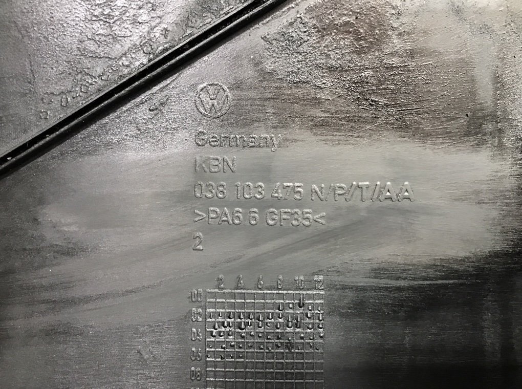 Клапанная крышка для Volkswagen Golf, 2006 г. 2.0 SDi дизель б/у — фото 6