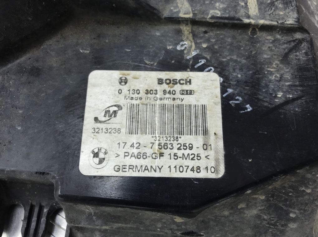 Вентилятор радиатора для BMW 3 E90/E91/E92/E93, 2010 г. 2.0 i бензин б/у — фото 6