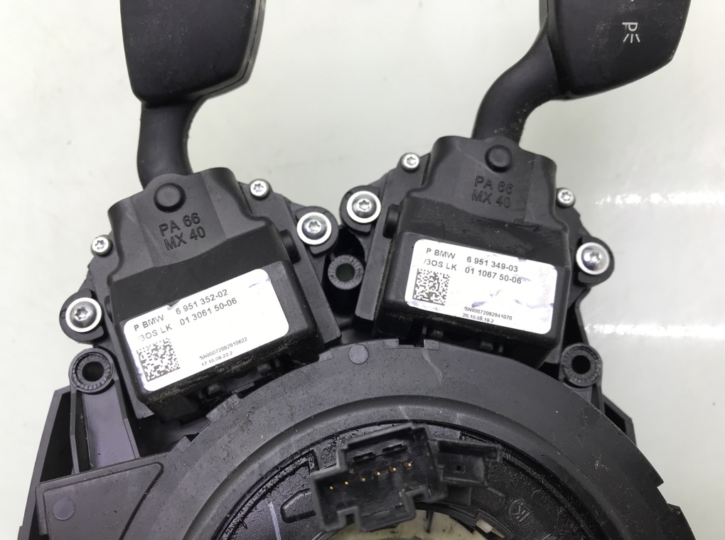 Переключатель подрулевой (стрекоза) для BMW 5 E60/E61, 2008 г. 2.0 TD дизель б/у — фото 7
