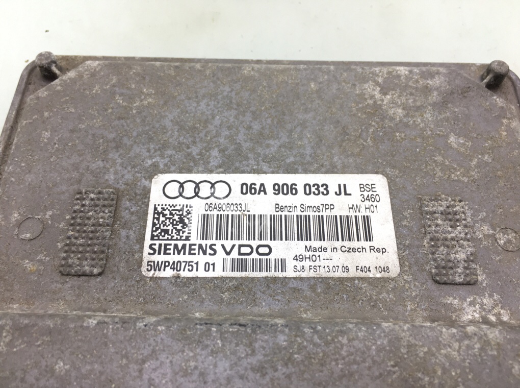 Блок управления двигателем для Audi A3, 2009 г. 1.6 i бензин б/у — фото 6
