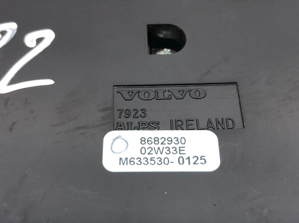 Блок управления печки/климат-контроля для Volvo S60, 2002 г. 2.4 TD дизель б/у — фото 5