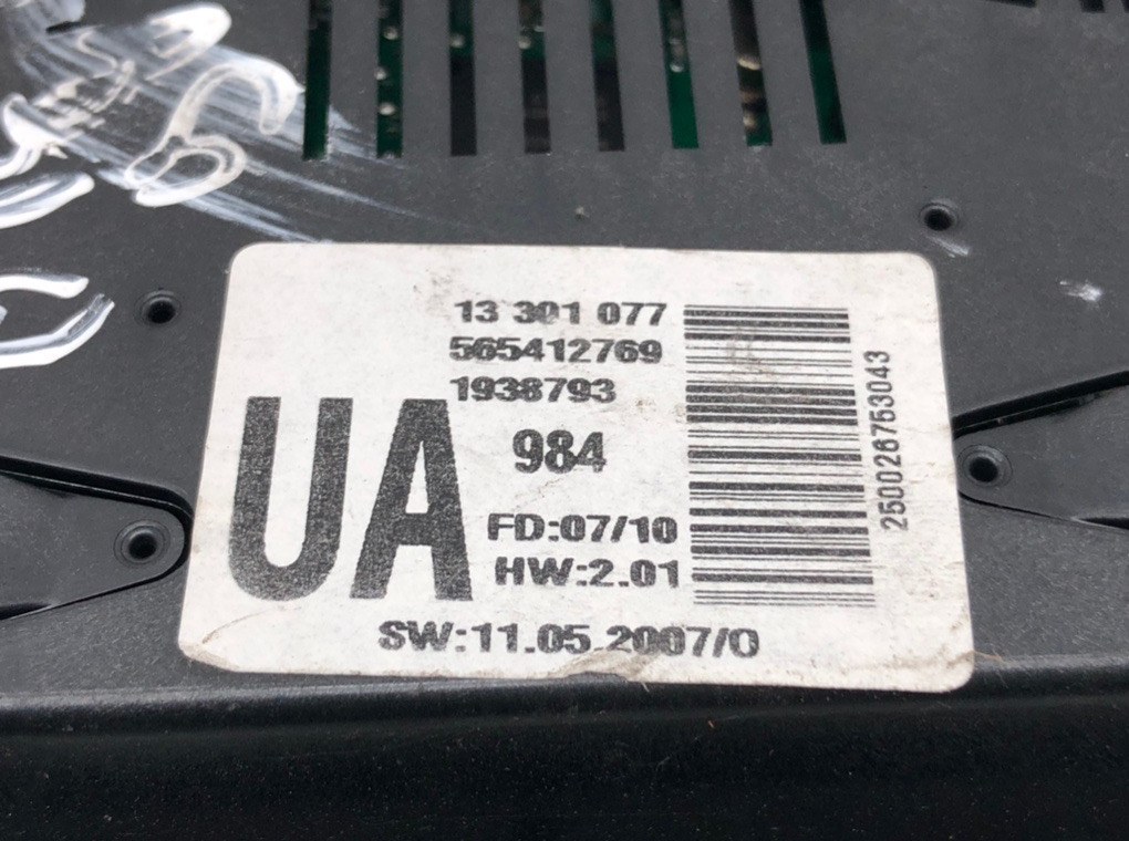 Дисплей для Opel Zafira, 2010 г. 1.9 CDTi дизель б/у — фото 5