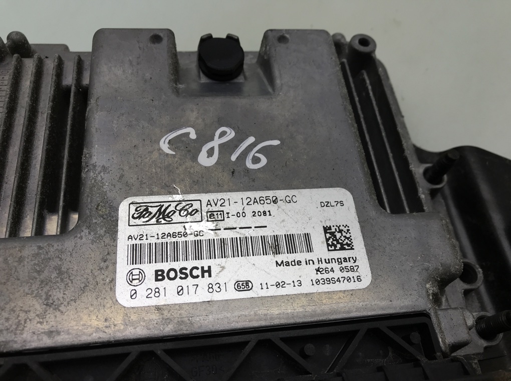 Блок управления двигателем для Ford Fiesta, 2011 г. 1.4 TDCI дизель б/у — фото 5
