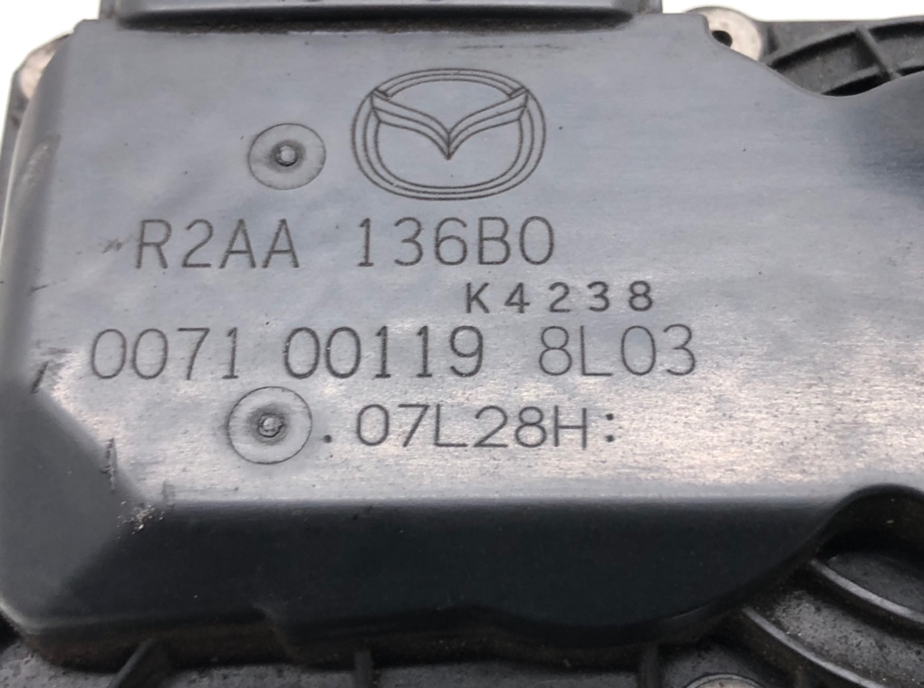 Заслонка дроссельная для Mazda 6, 2009 г. 2.2 TD дизель б/у — фото 5