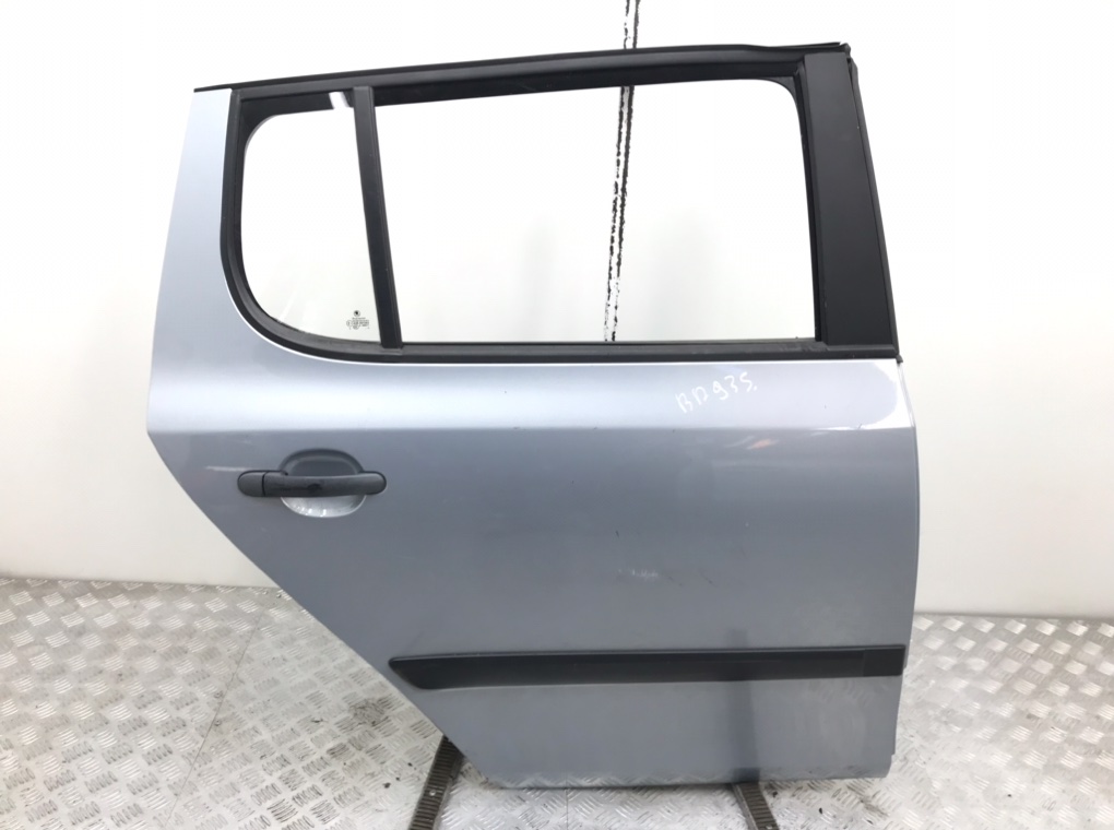 Дверь задняя правая для Skoda Fabia, 2010 г. 1.2 i бензин б/у