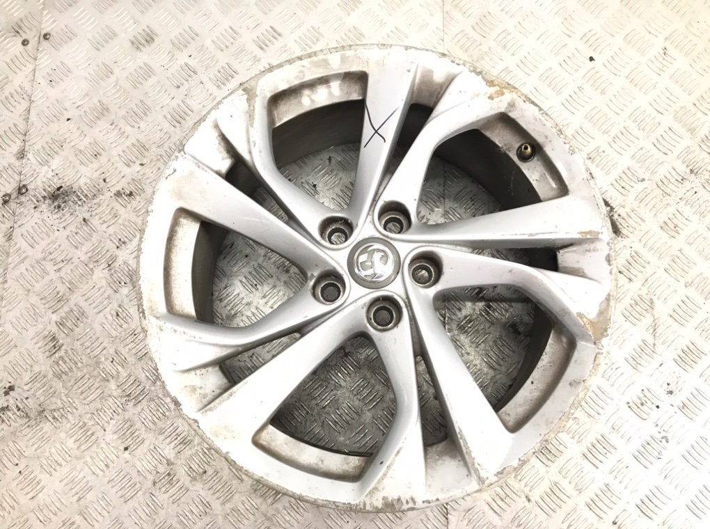Диски литые R17 для Opel Astra (7.5Jx17 5x105 ET44 DIA56.6) б/у — 4 шт. — фото 2