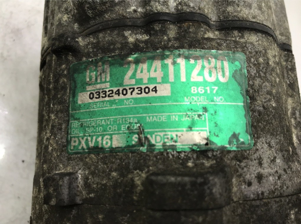 Компрессор кондиционера для Saab 9-3, 2003 г. 2.0 Ti бензин б/у — фото 5