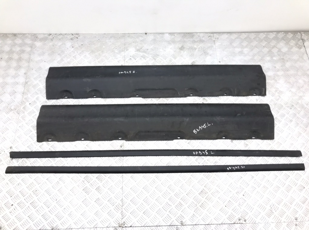 Накладка на порог для BMW X5 E53, 2002 г. 3.0 TD дизель б/у