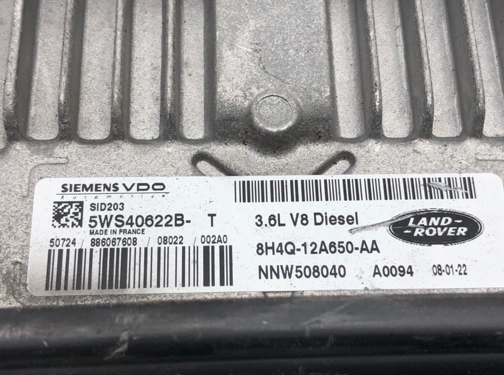 Блок управления двигателем для Land Rover Range Rover Sport, 2008 г. 3.6 TD дизель б/у — фото 5