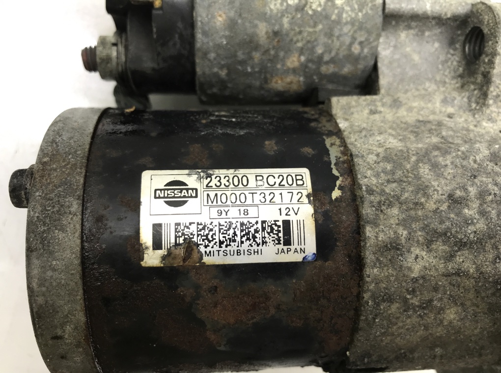 Стартер для Nissan Qashqai, 2010 г. 1.6 i бензин б/у — фото 5