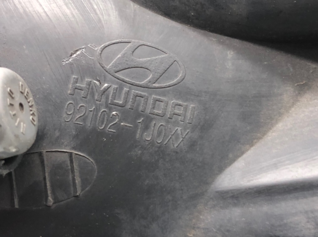 Фара правая для Hyundai i20, 2009 г. 1.4 i бензин б/у — фото 6