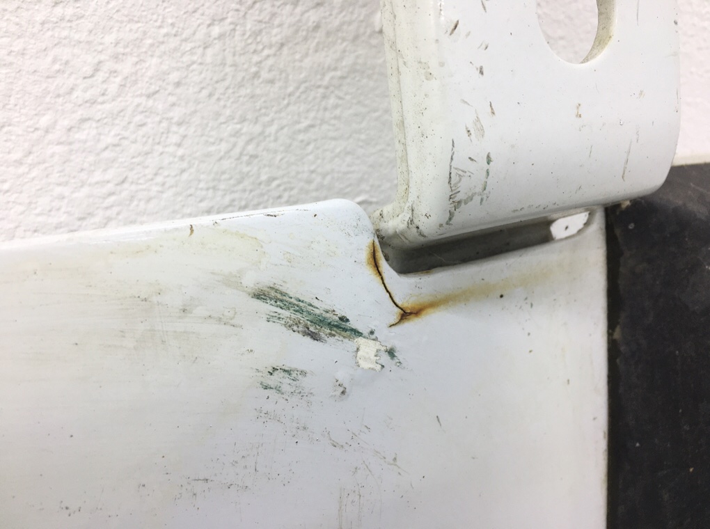 Дверь задняя распашная правая для Nissan NV400, 2015 г. 2.3 DCI дизель б/у — фото 3