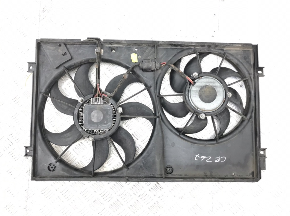 Вентилятор радиатора для Skoda Octavia, 2007 г. 1.9 TDi дизель б/у — фото 2