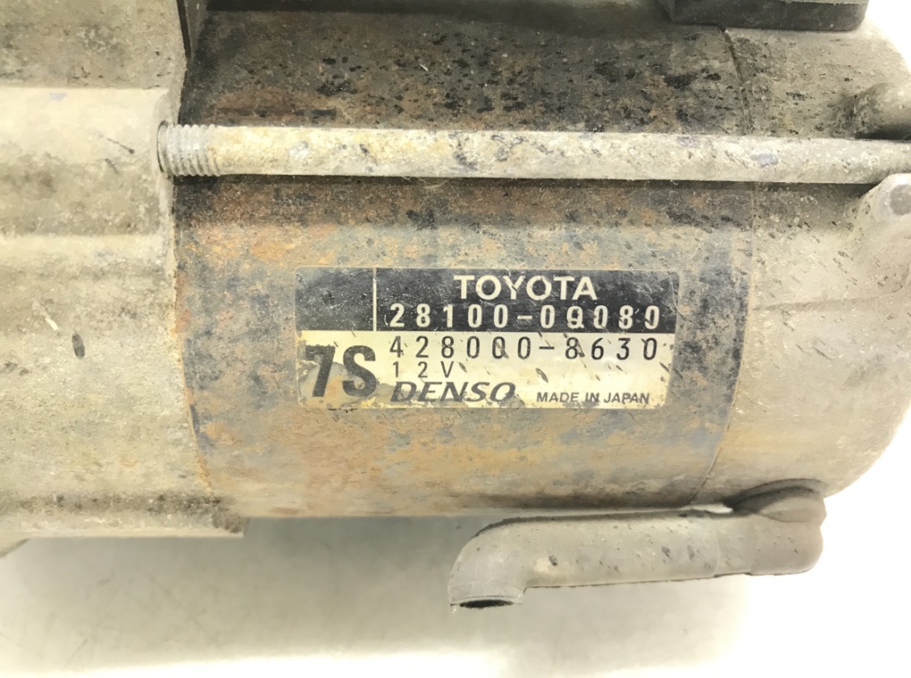 Стартер для Toyota Yaris, 2010 г. 1.0 i бензин б/у — фото 5