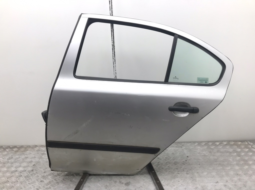 Дверь задняя левая для Skoda Octavia, 2007 г. 1.9 TDi дизель б/у