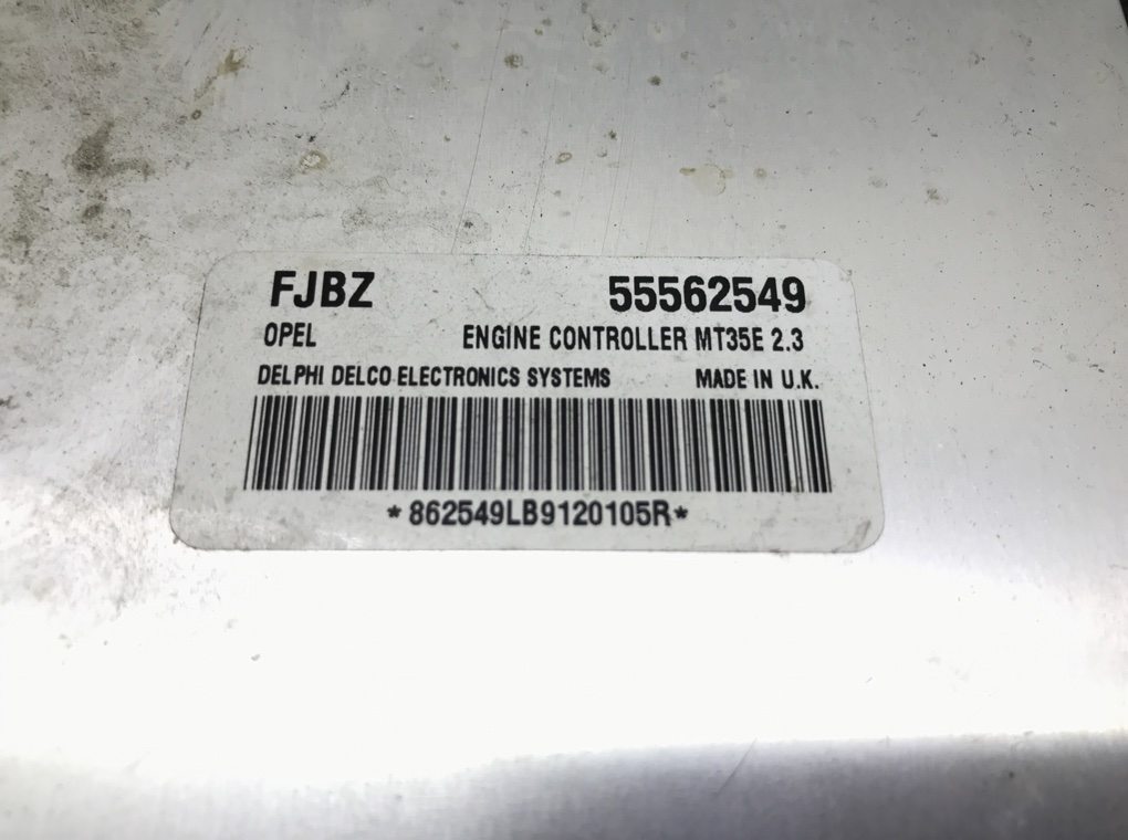Блок управления двигателем для Opel Zafira, 2009 г. 1.6 i бензин б/у — фото 8