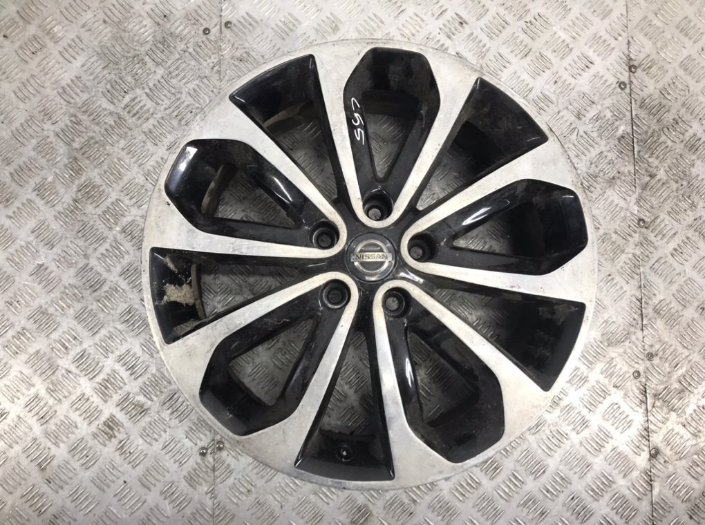Диски литые R18 для Nissan Qashqai (6.5Jx18 5x114.3 ET40 DIA66.1) б/у — 4 шт. — фото 2