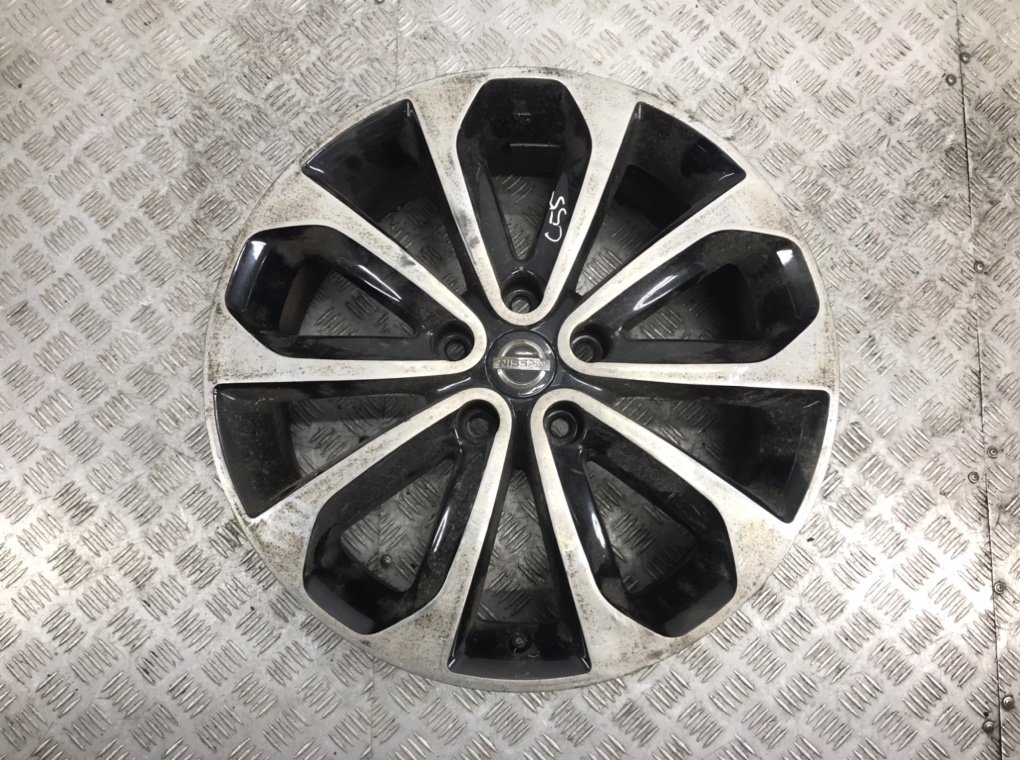 Диски литые R18 для Nissan Qashqai (6.5Jx18 5x114.3 ET40 DIA66.1) б/у — 4 шт. — фото 7
