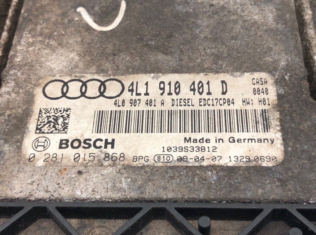 Блок управления двигателем для Audi Q7, 2009 г. 3.0 TDi дизель б/у — фото 5