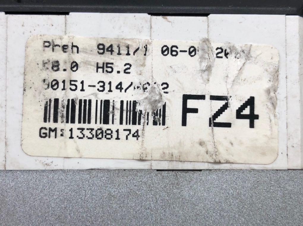 Блок управления печки/климат-контроля для Opel Zafira, 2009 г. 1.6 i бензин б/у — фото 5