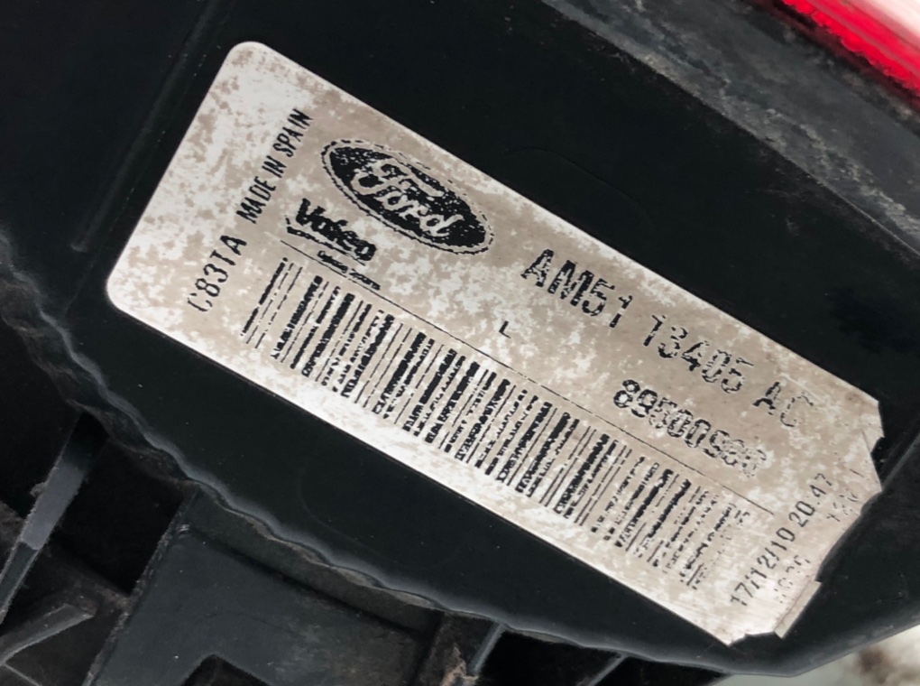 Фонарь задний левый для Ford Grand C-Max, 2011 г. 1.6 i бензин б/у — фото 5