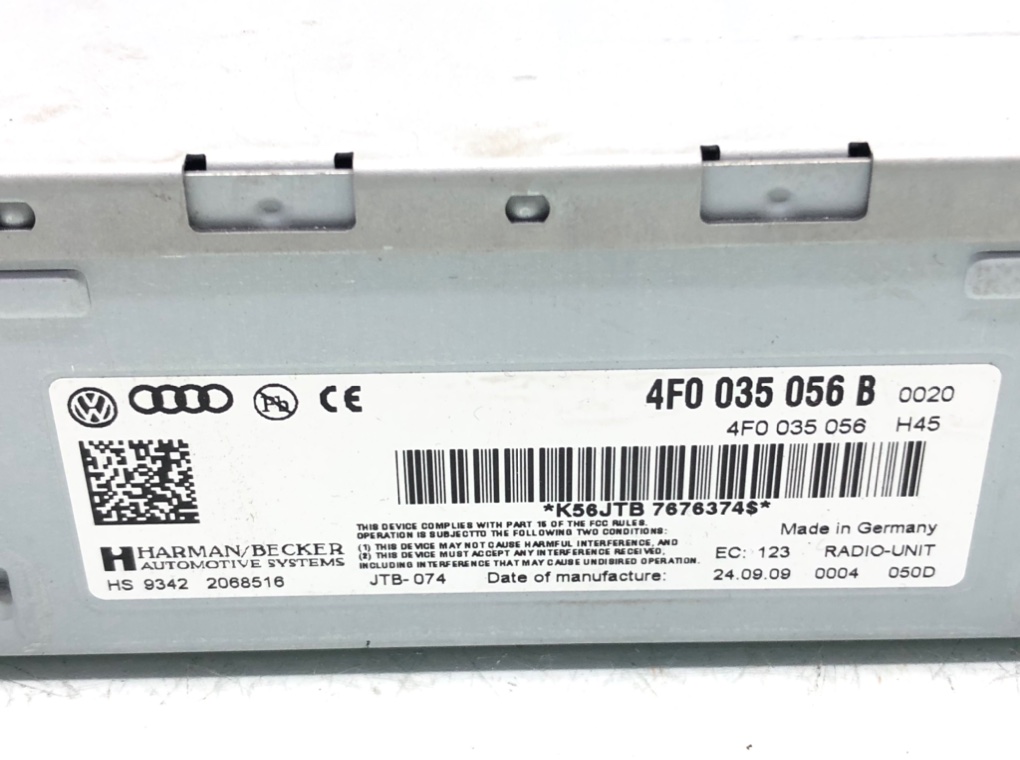 Усилитель музыкальный для Audi A6, 2009 г. 2.0 TDi дизель б/у — фото 5