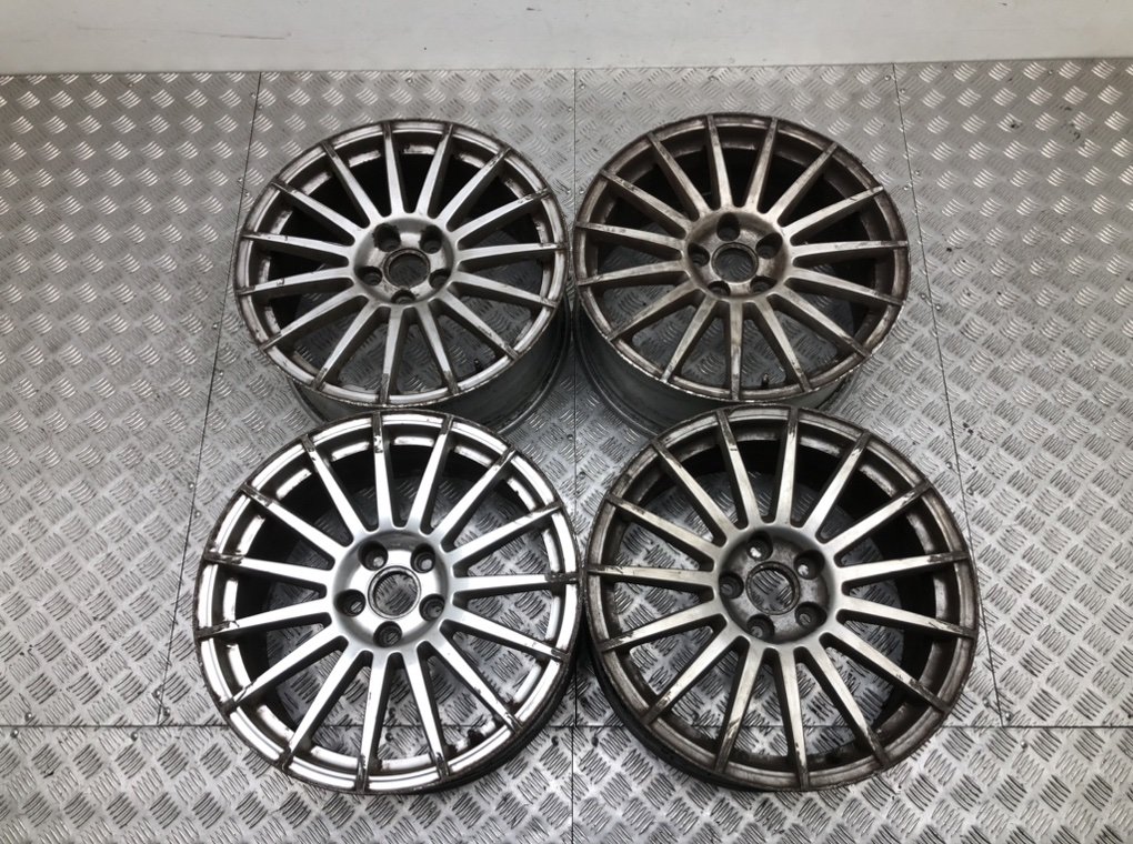 Диски литые R18 для Audi A6 (8.0Jx18 5x112 ET43 DIA57.1) б/у — 4 шт.