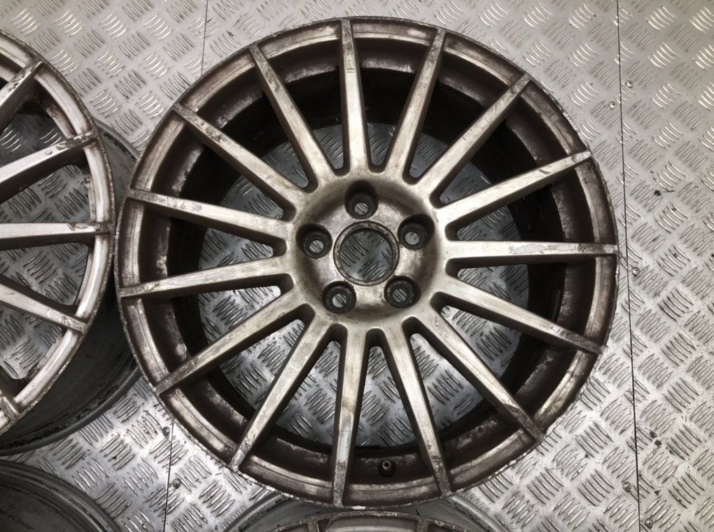 Диски литые R18 для Audi A6 (8.0Jx18 5x112 ET43 DIA57.1) б/у — 4 шт. — фото 3