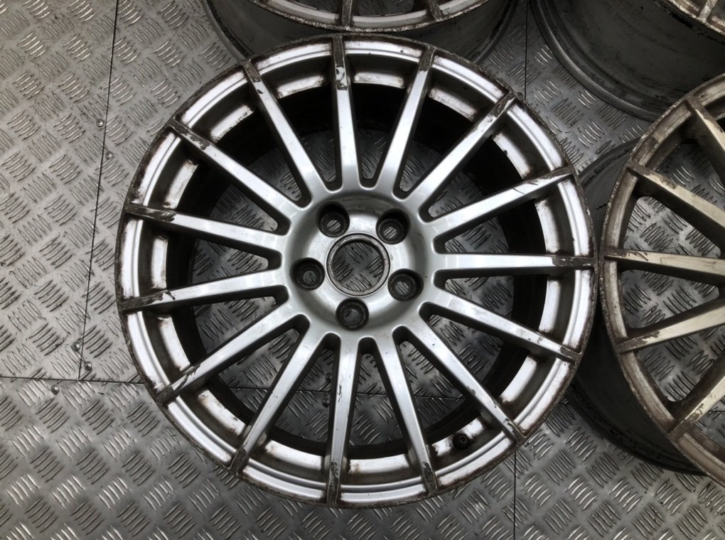 Диски литые R18 для Audi A6 (8.0Jx18 5x112 ET43 DIA57.1) б/у — 4 шт. — фото 5