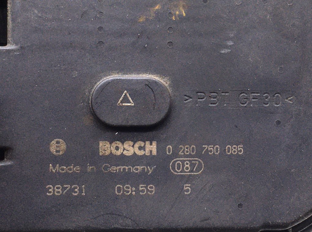Заслонка дроссельная для Peugeot 206, 2003 г. 1.6 i бензин б/у — фото 5