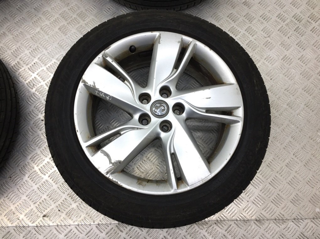 Диски литые R17 для Opel Astra (7.0Jx17 5x105 ET42 DIA56.6) б/у — 4 шт. — фото 3