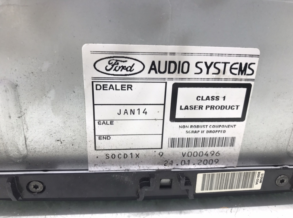 Магнитола для Ford S-Max, 2009 г. 1.8 TDCi дизель б/у — фото 6