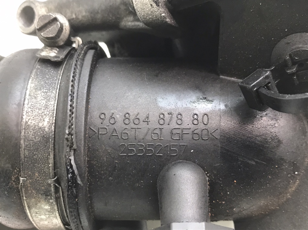 Заслонка дроссельная для Volvo S40, 2009 г. 1.6 D дизель б/у — фото 7