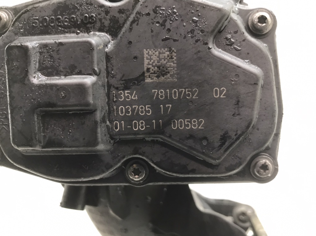 Заслонка дроссельная для BMW 3 E90/E91/E92/E93, 2011 г. 2.0 TD дизель б/у — фото 6