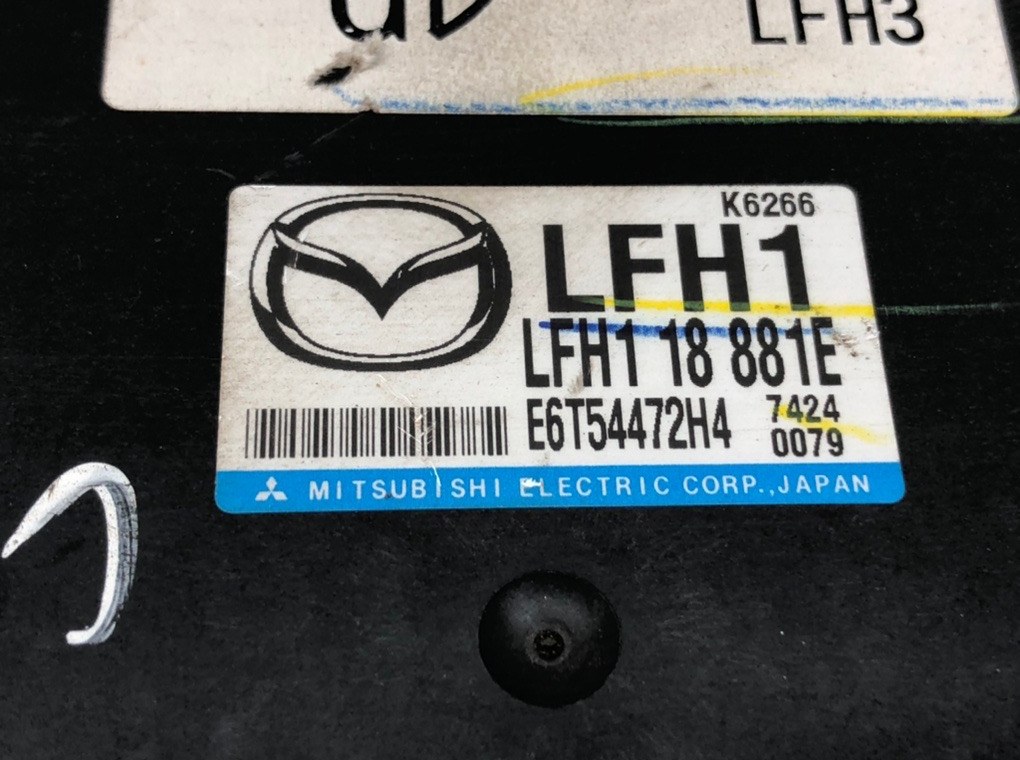 Блок управления двигателем для Mazda 6, 2007 г. 2.0 i бензин б/у — фото 5