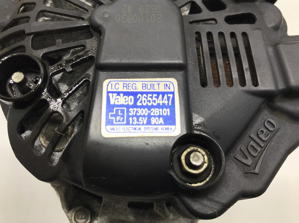 Генератор для Hyundai i30, 2011 г. 1.4 i бензин б/у — фото 5